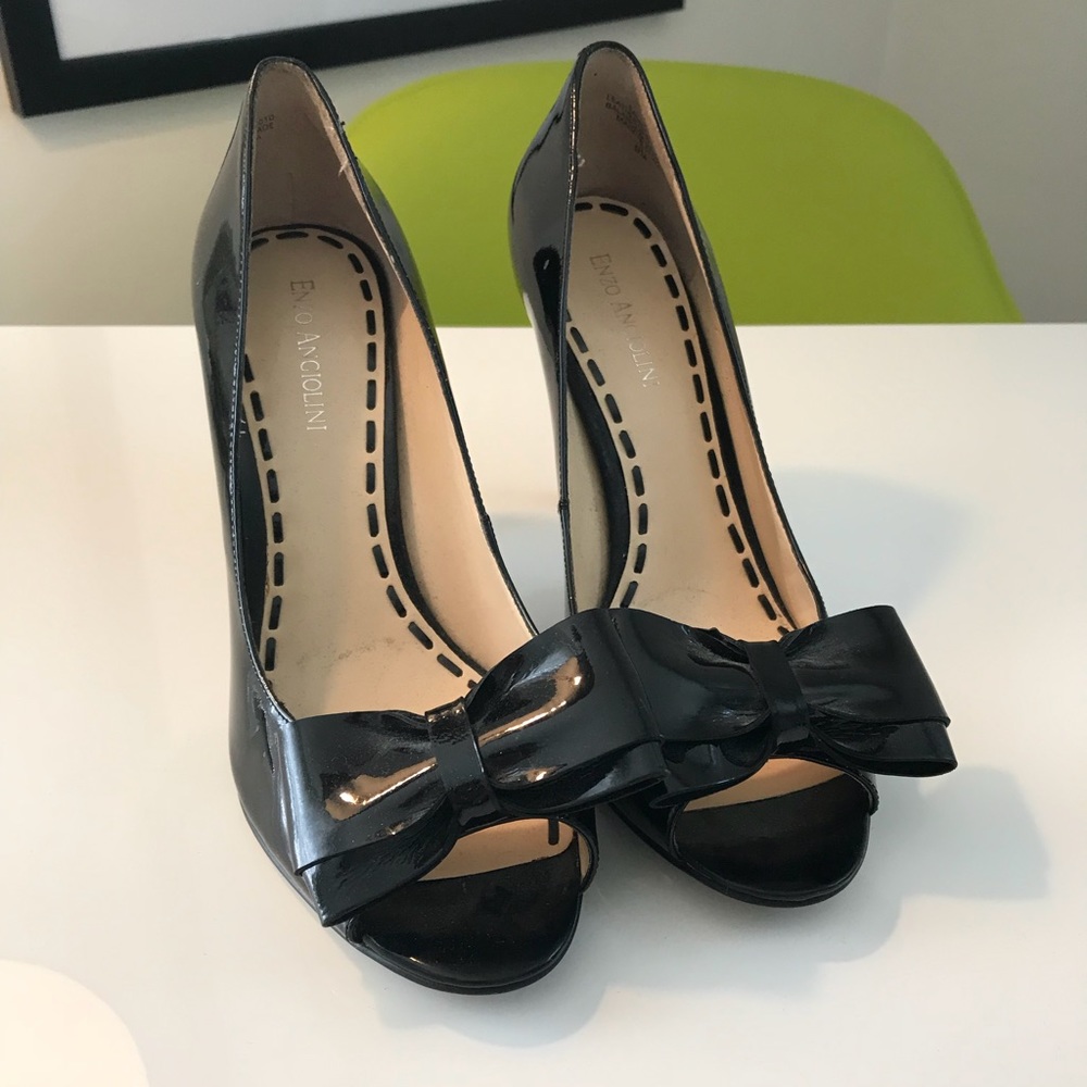 Enzo Angiolini Black Heels
